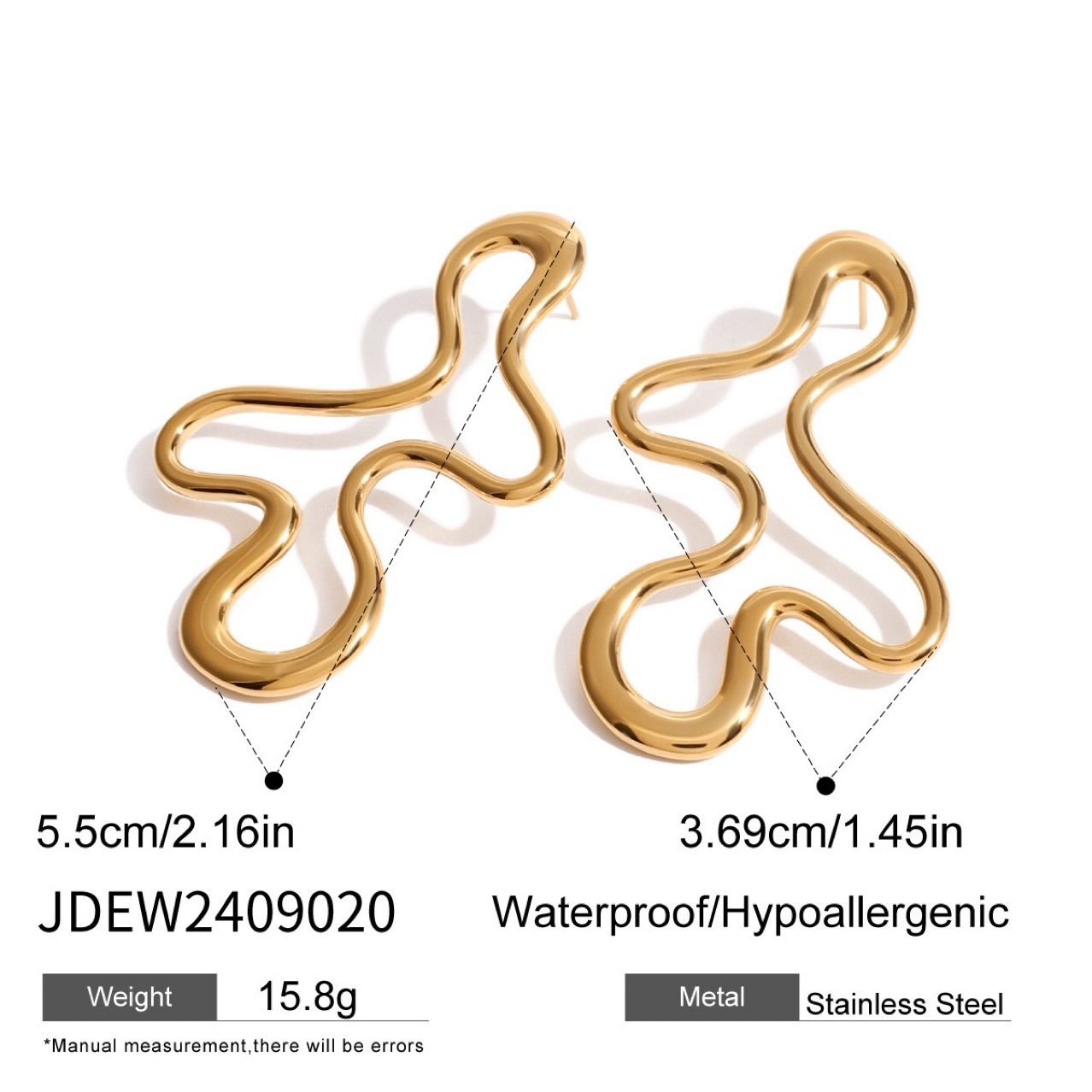 Sculptural Earrings - view 6