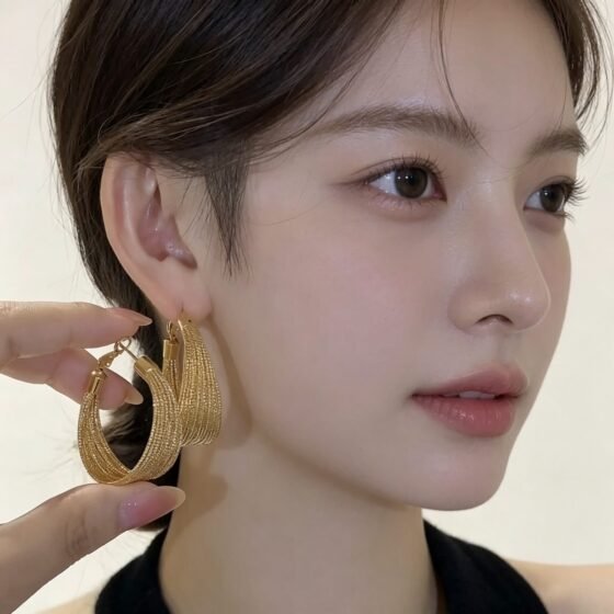 Hoop Earrings No. 299 - view 1