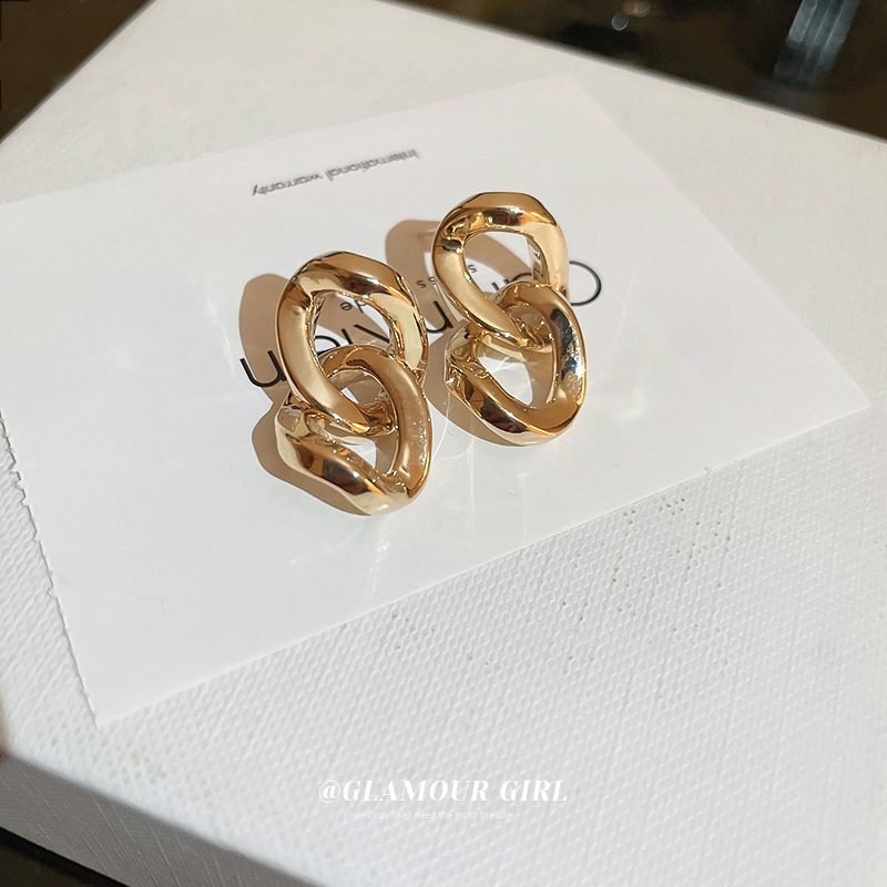 Chain Stud Earrings - view 3