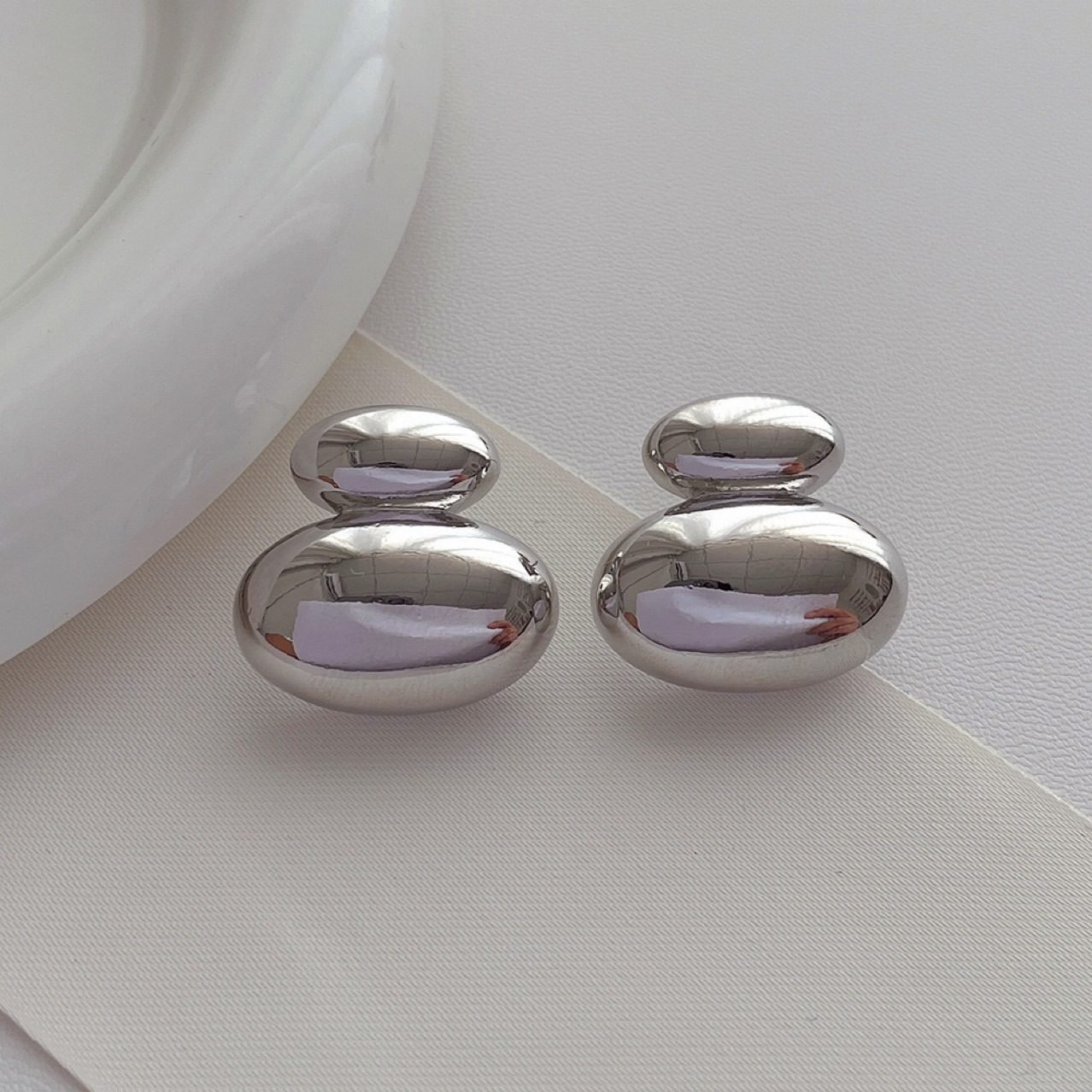Dewdrop Stud Earrings No. 320 - view 5