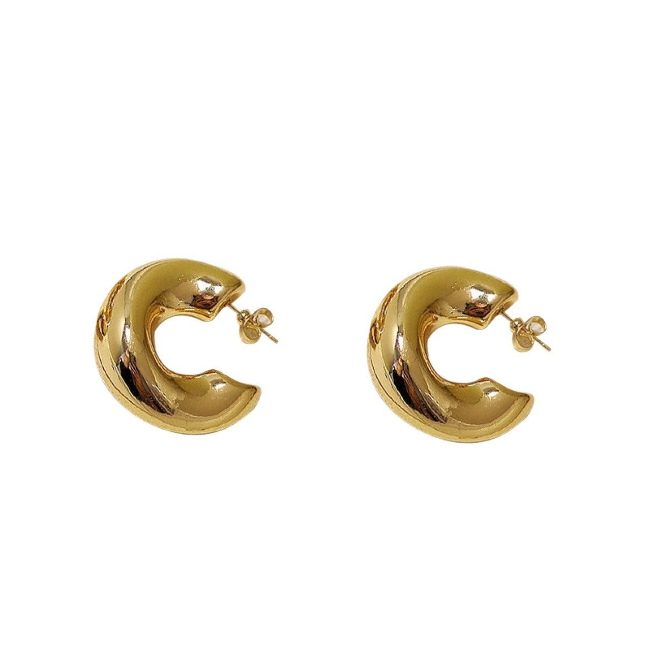 Sculptural Hoop Earrings No. 324 - view 6
