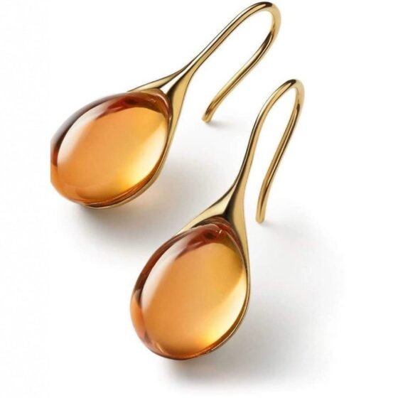 Cat Eye Drop Earrings - view 1