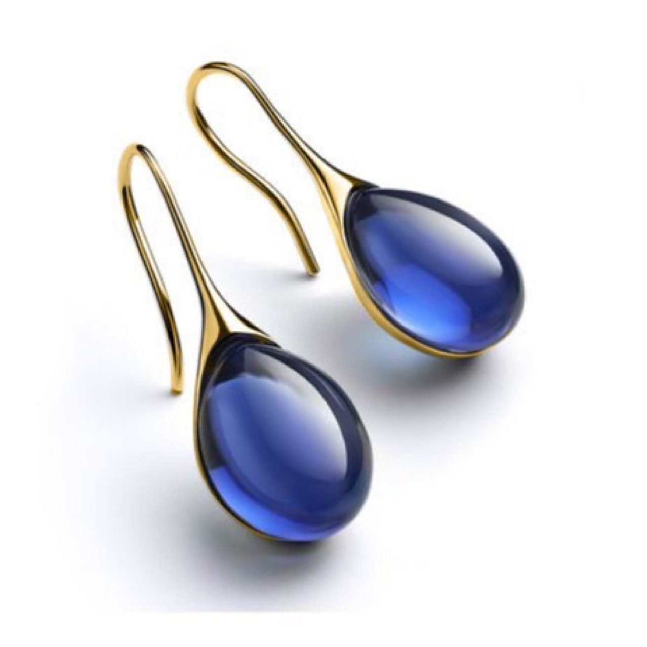 Cat Eye Drop Earrings - view 3
