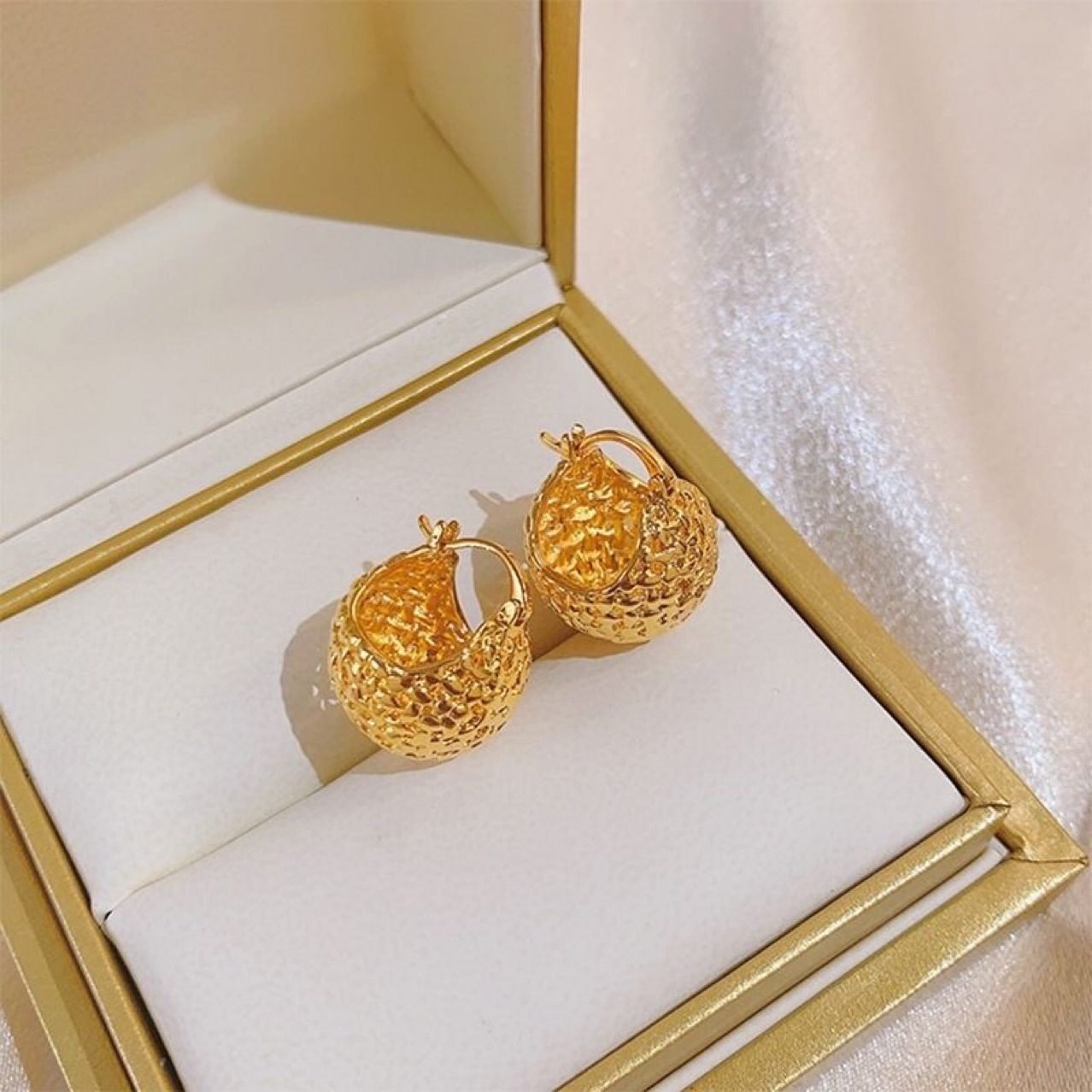 Sculptural Vintage Stud Earrings No. 339 - view 2