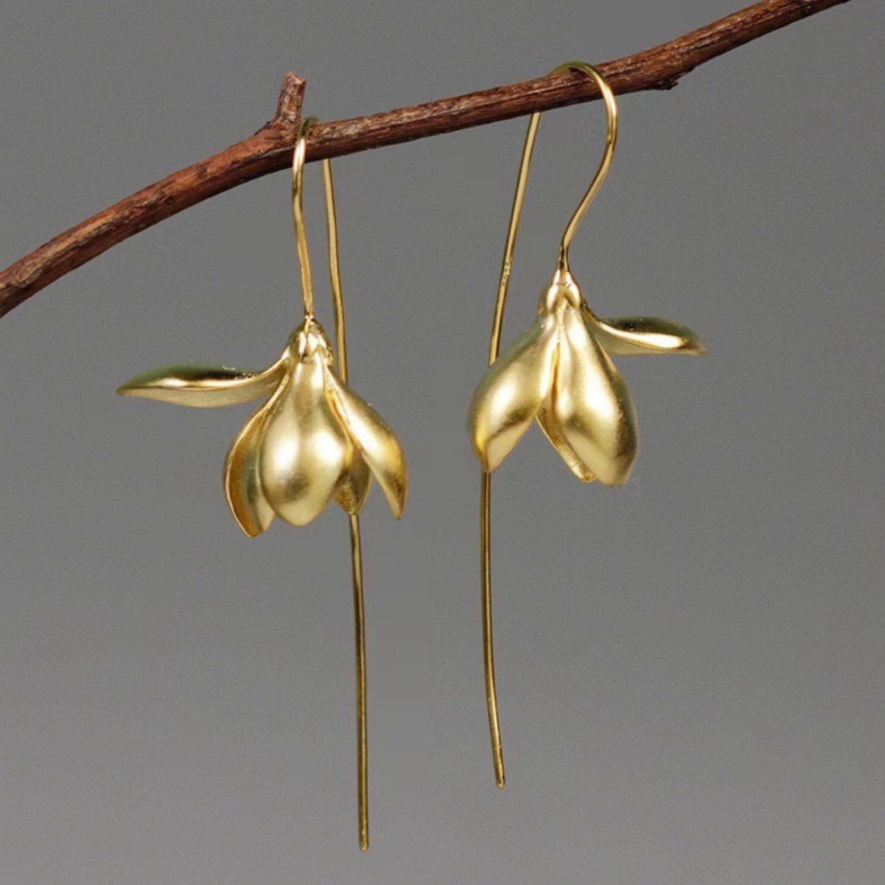 Magnolia Vintage Earrings - view 1