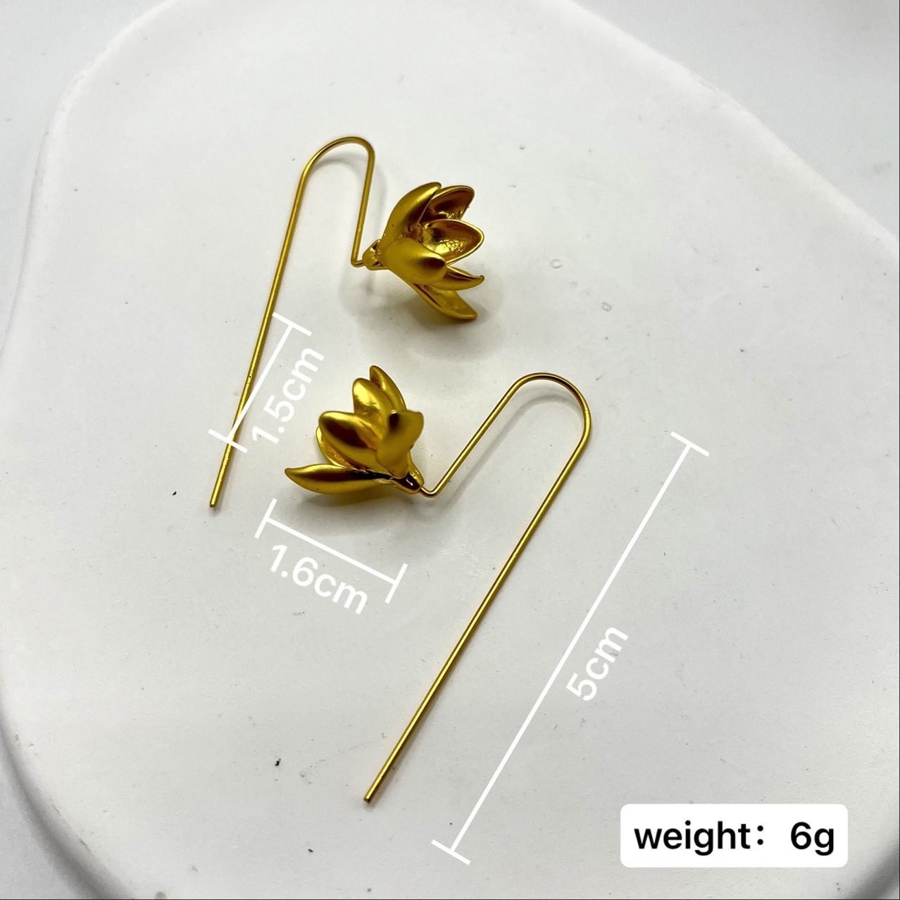Magnolia Vintage Earrings - view 4