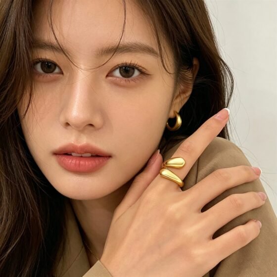 Dewdrop Adjustable Ring - view 1