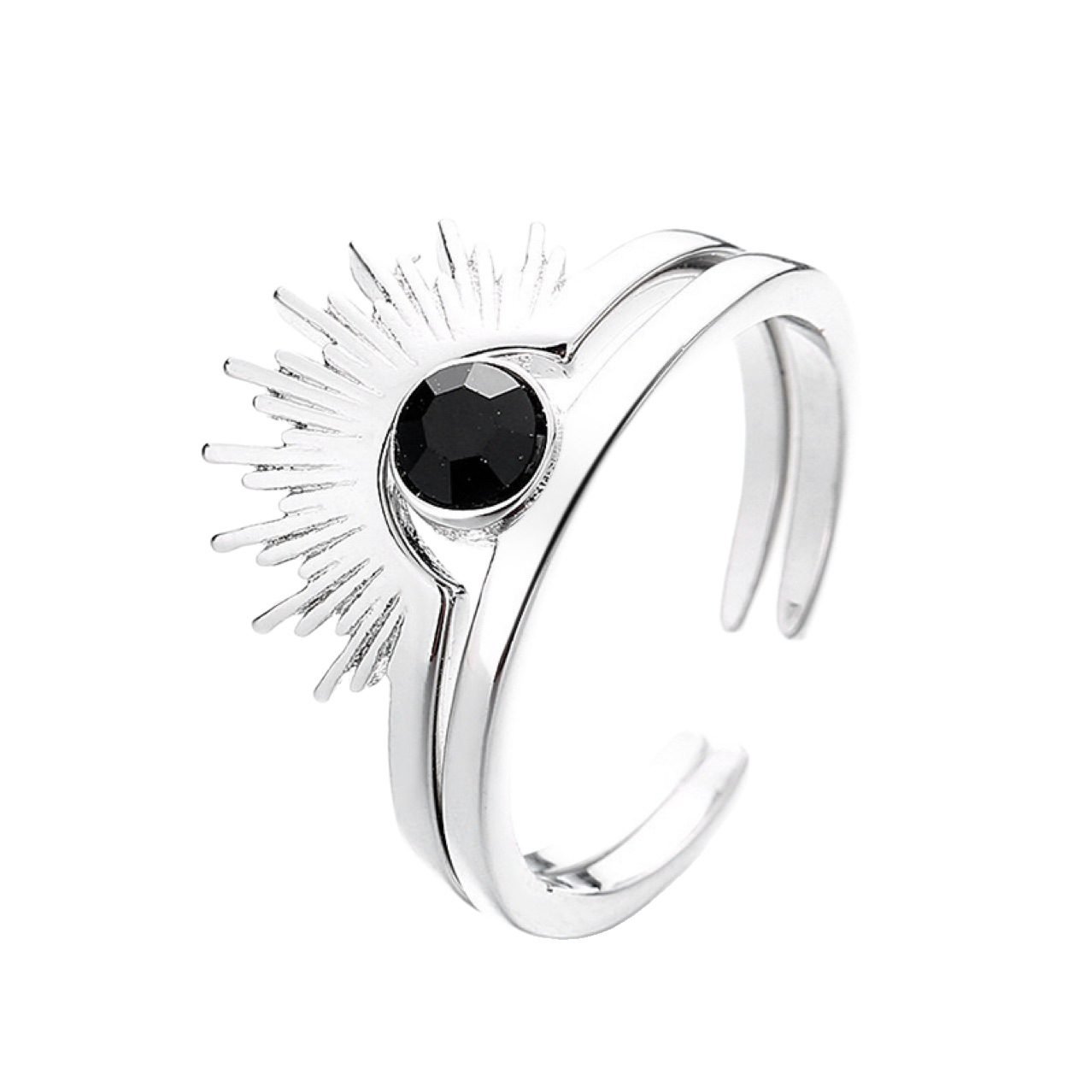 Floral Sun Adjustable Ring - view 5
