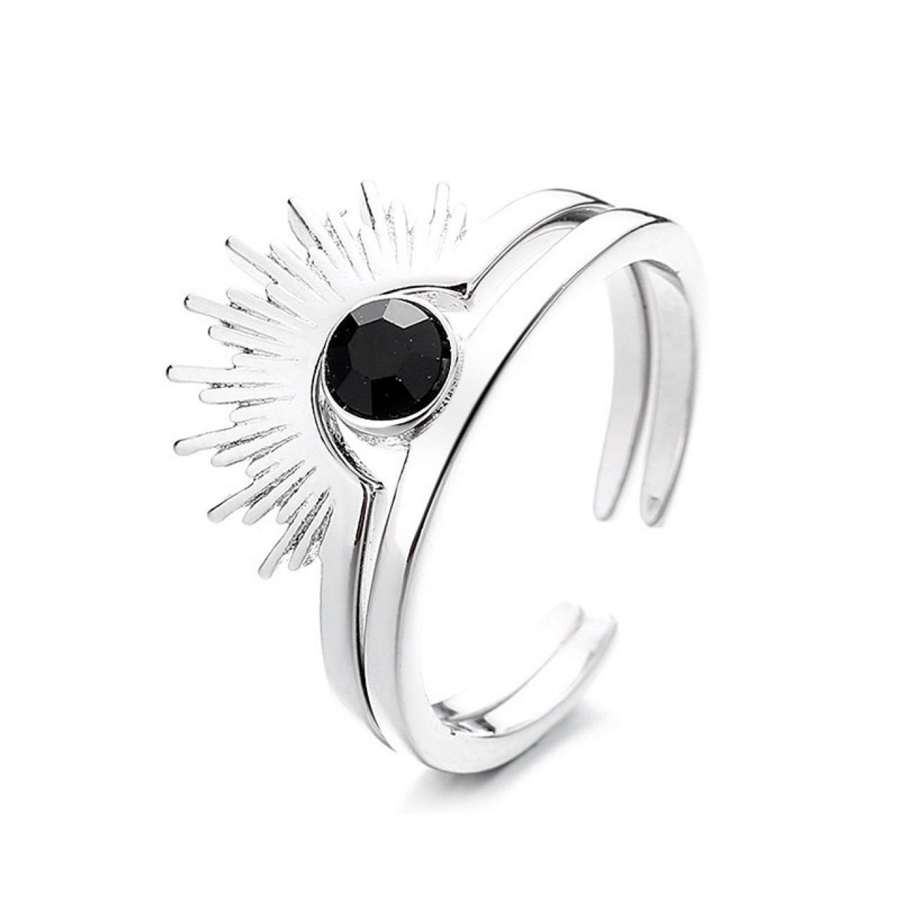 Floral Sun Adjustable Ring - view 7