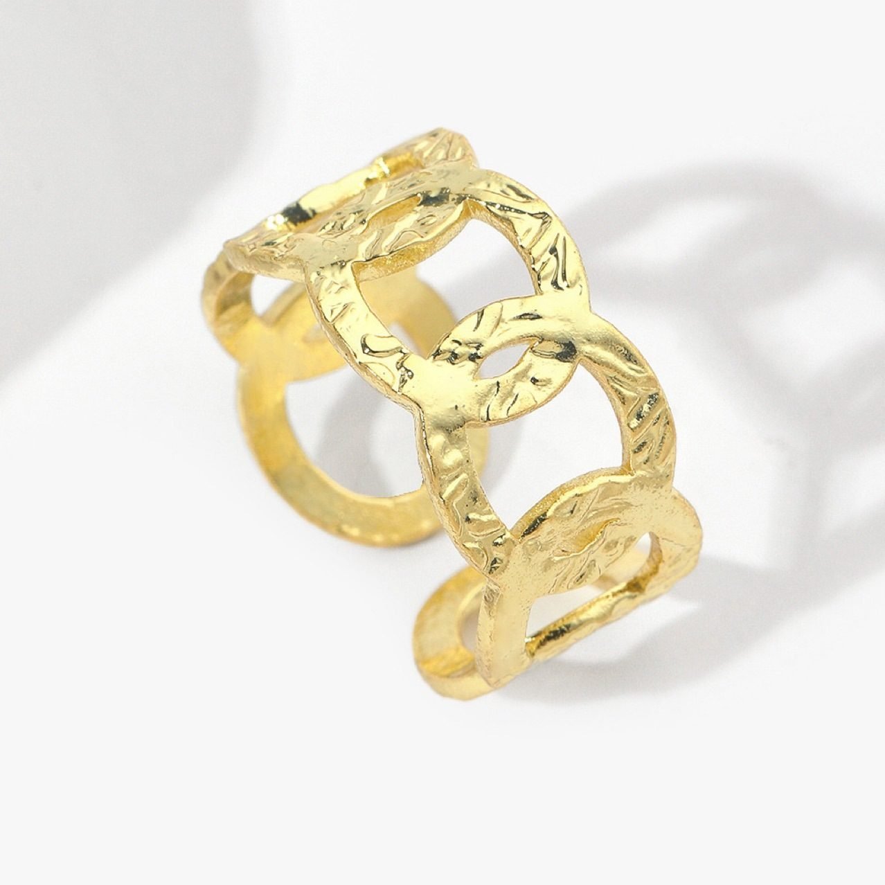 Chain Vintage Adjustable Ring - view 3