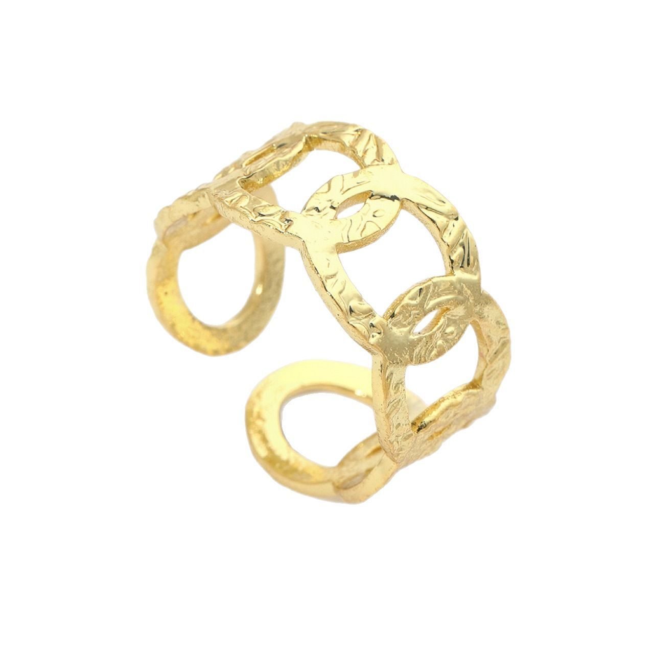 Chain Vintage Adjustable Ring - view 5