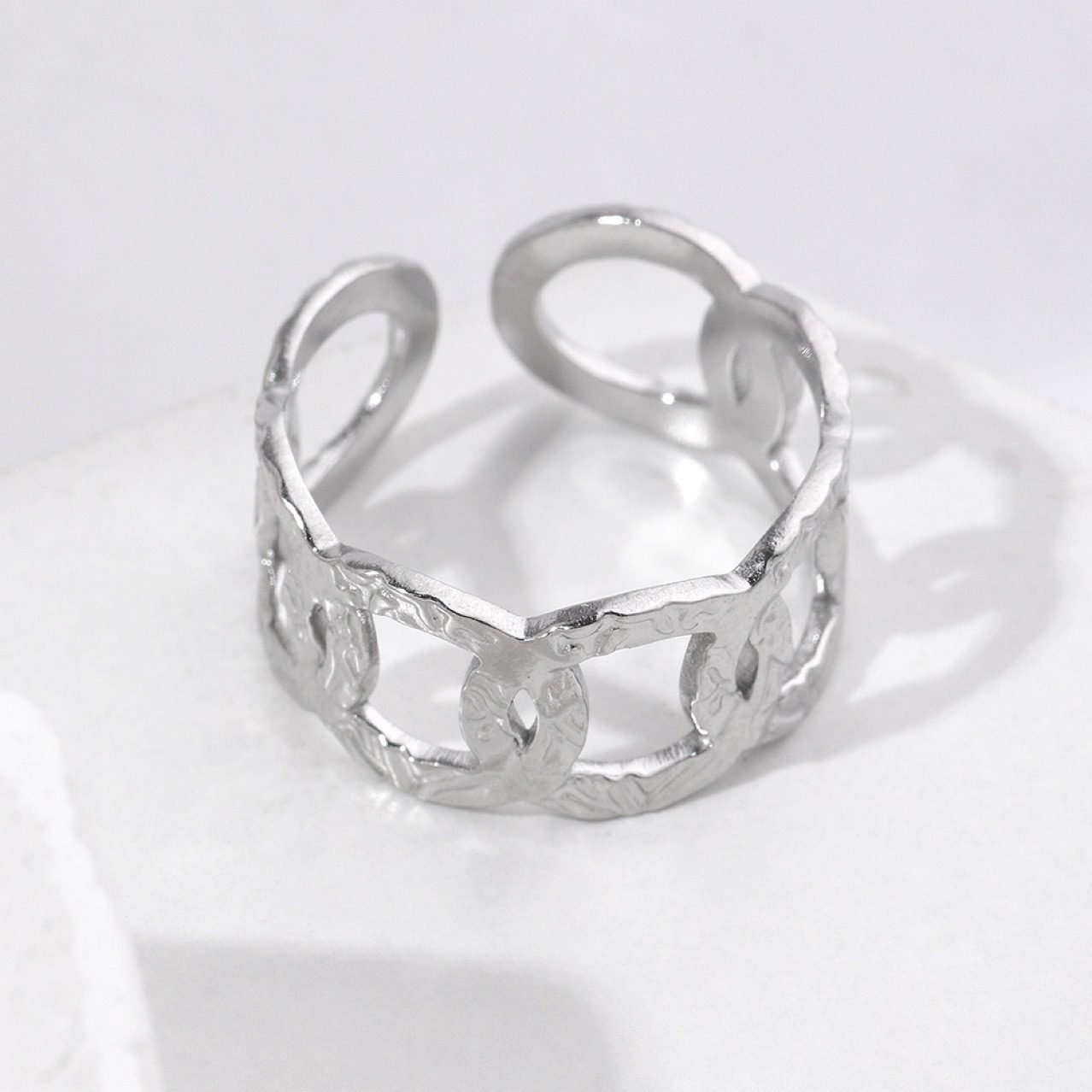 Chain Vintage Adjustable Ring - view 6
