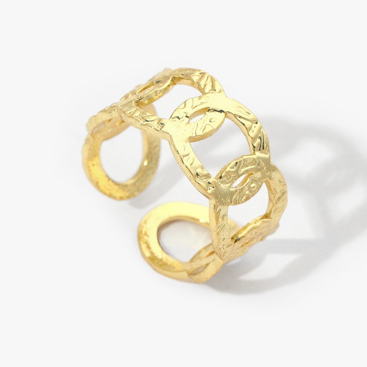 Chain Vintage Adjustable Ring - view 7