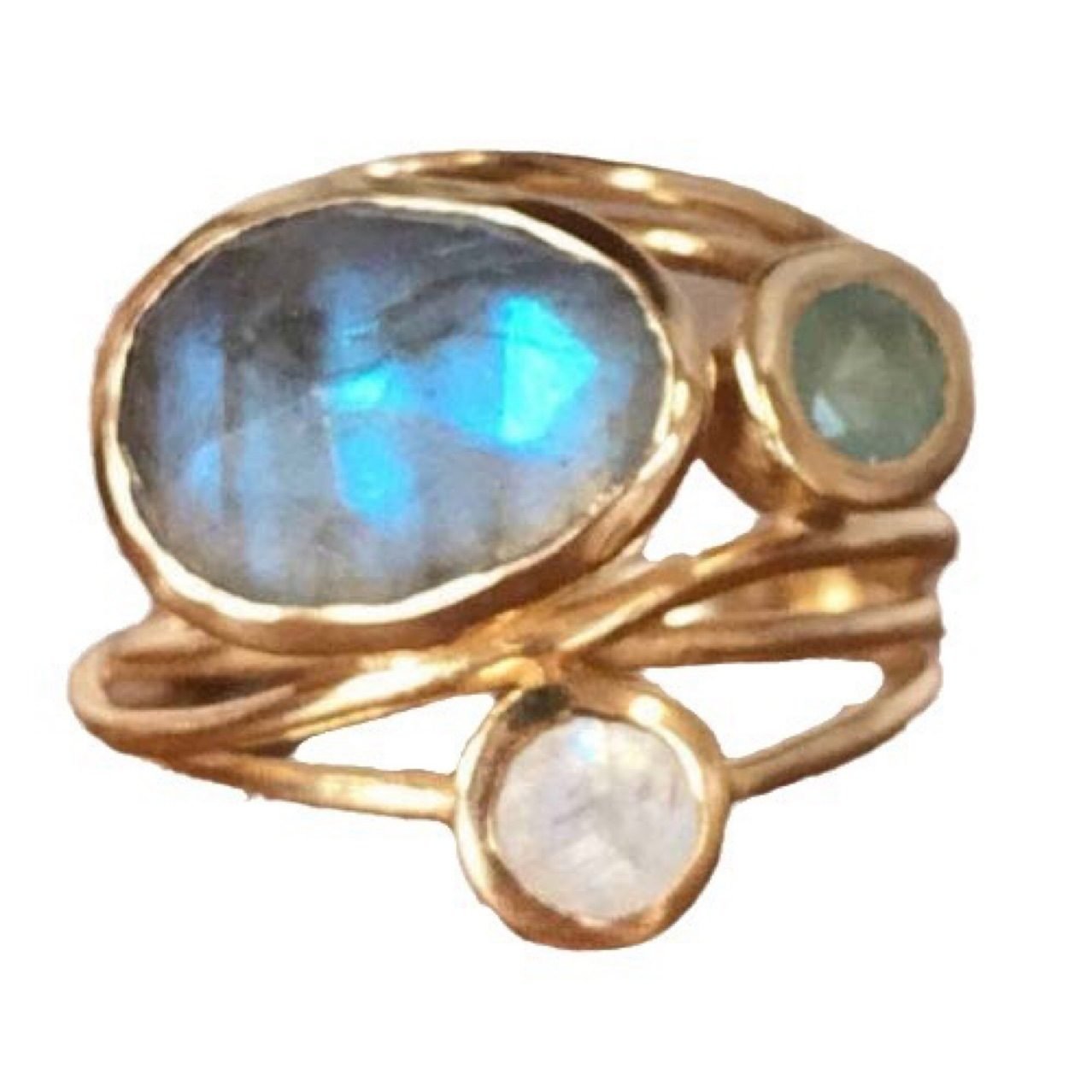 Crystal Sculptural Ring - view 5