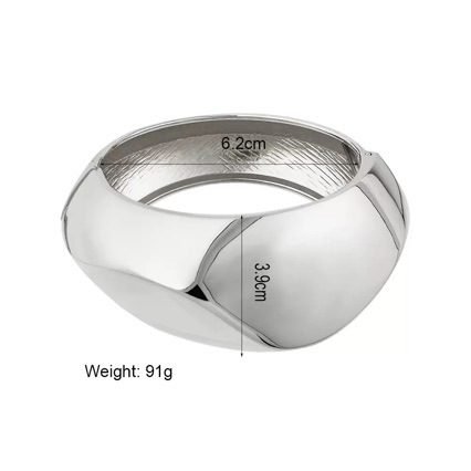 Sculptural Cuff Bracelet - view 6