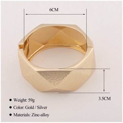 Baroque Vintage Cuff Bracelet - view 5