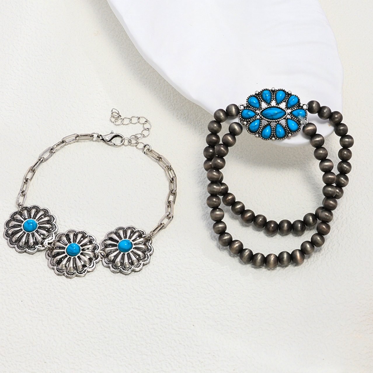 Turquoise Jewelry Set - view 4