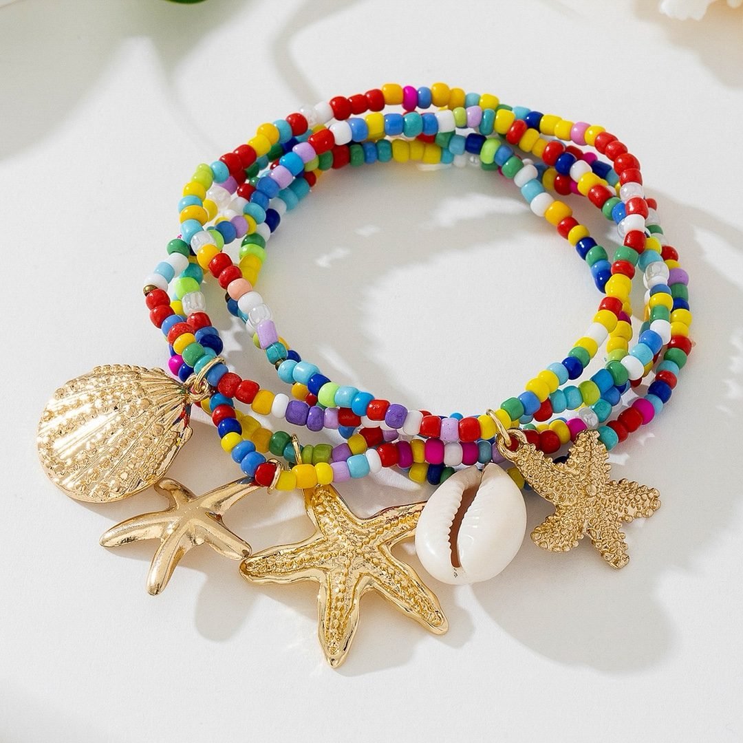 Starfish Shell Jewelry Set - view 3