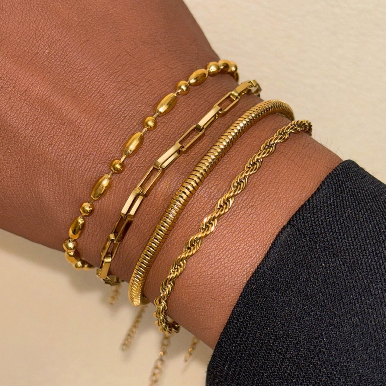 Chain Vintage Jewelry Set - view 2