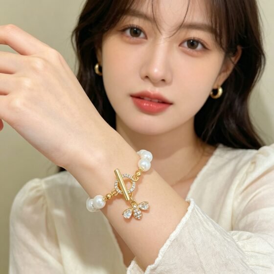 Pearl Baroque Bangle - view 1