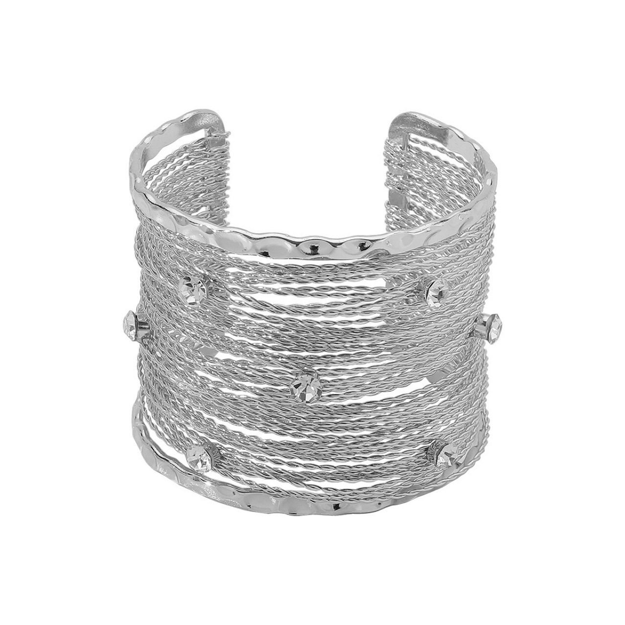 Sculptural Vintage Cuff Bracelet - view 7