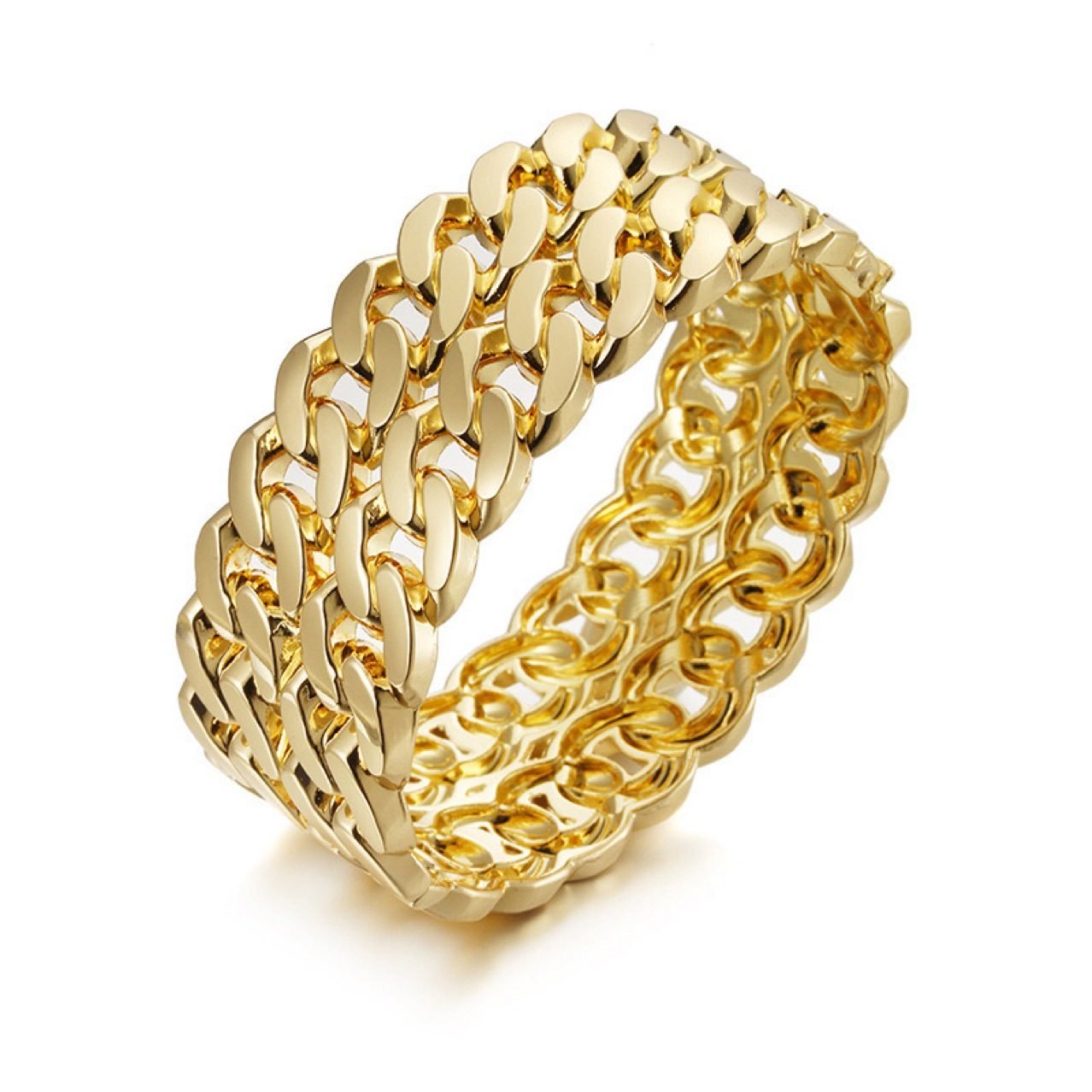 Modern Cuff Bracelet - view 7