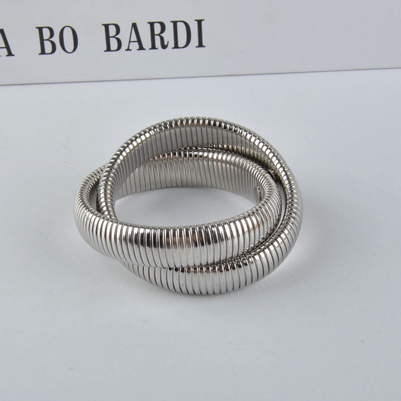 Sculptural Vintage Bangle - view 6