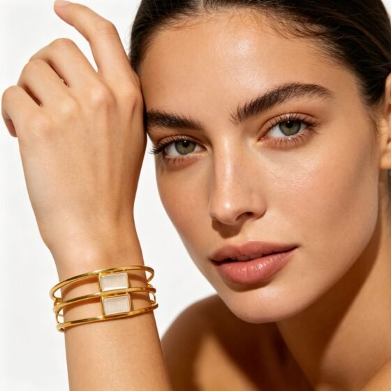 Crystal Bangle - view 1