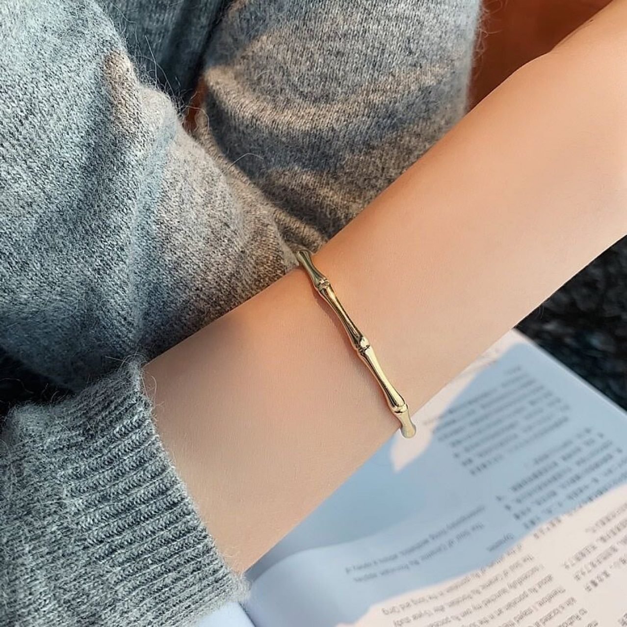 Bamboo Bangle - view 3