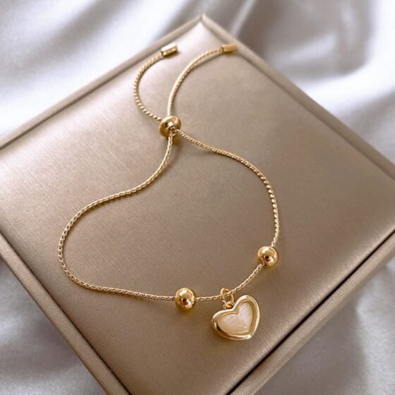 Heart Bangle - view 1