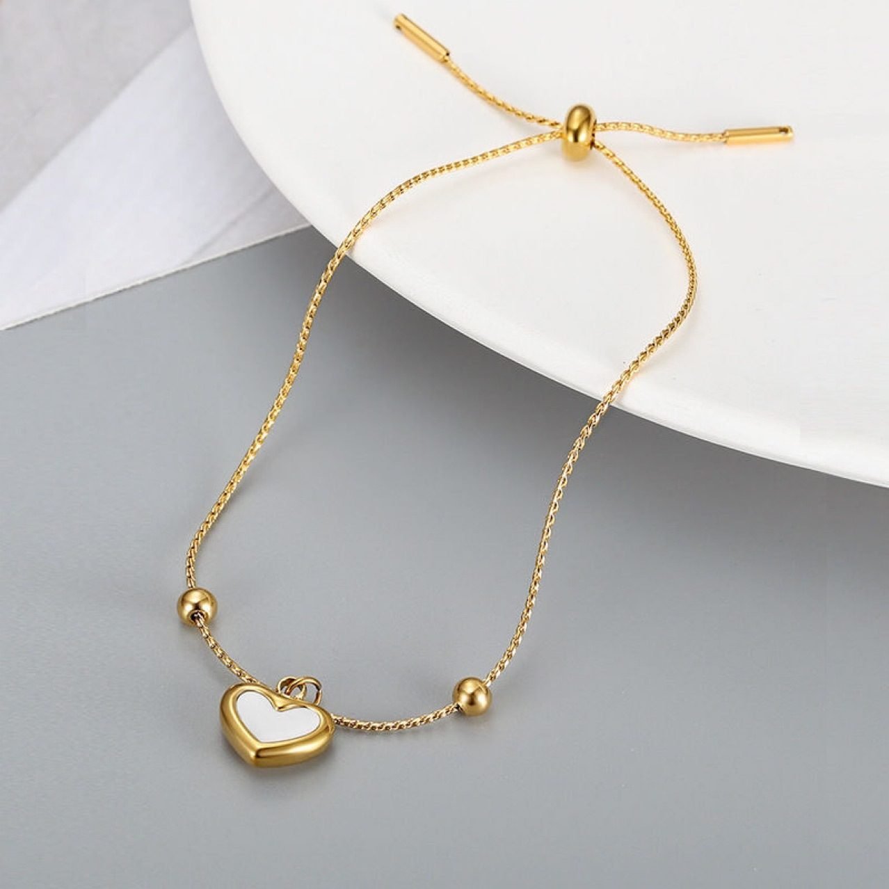 Heart Bangle - view 4