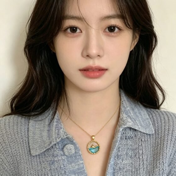 Mermaid Ocean Necklace - view 1