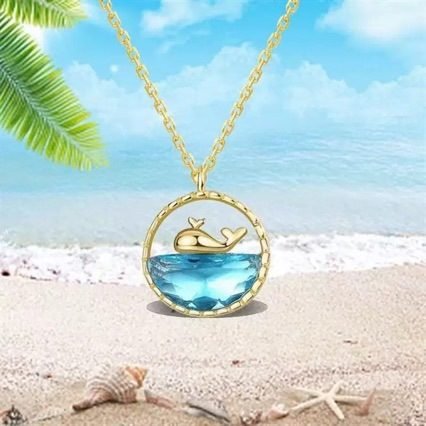 Mermaid Ocean Necklace - view 5