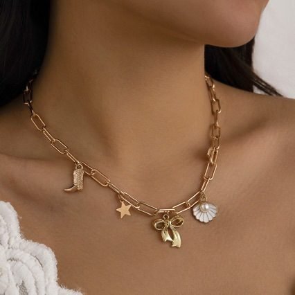 Pearl Starfish Pendant Necklace - view 5