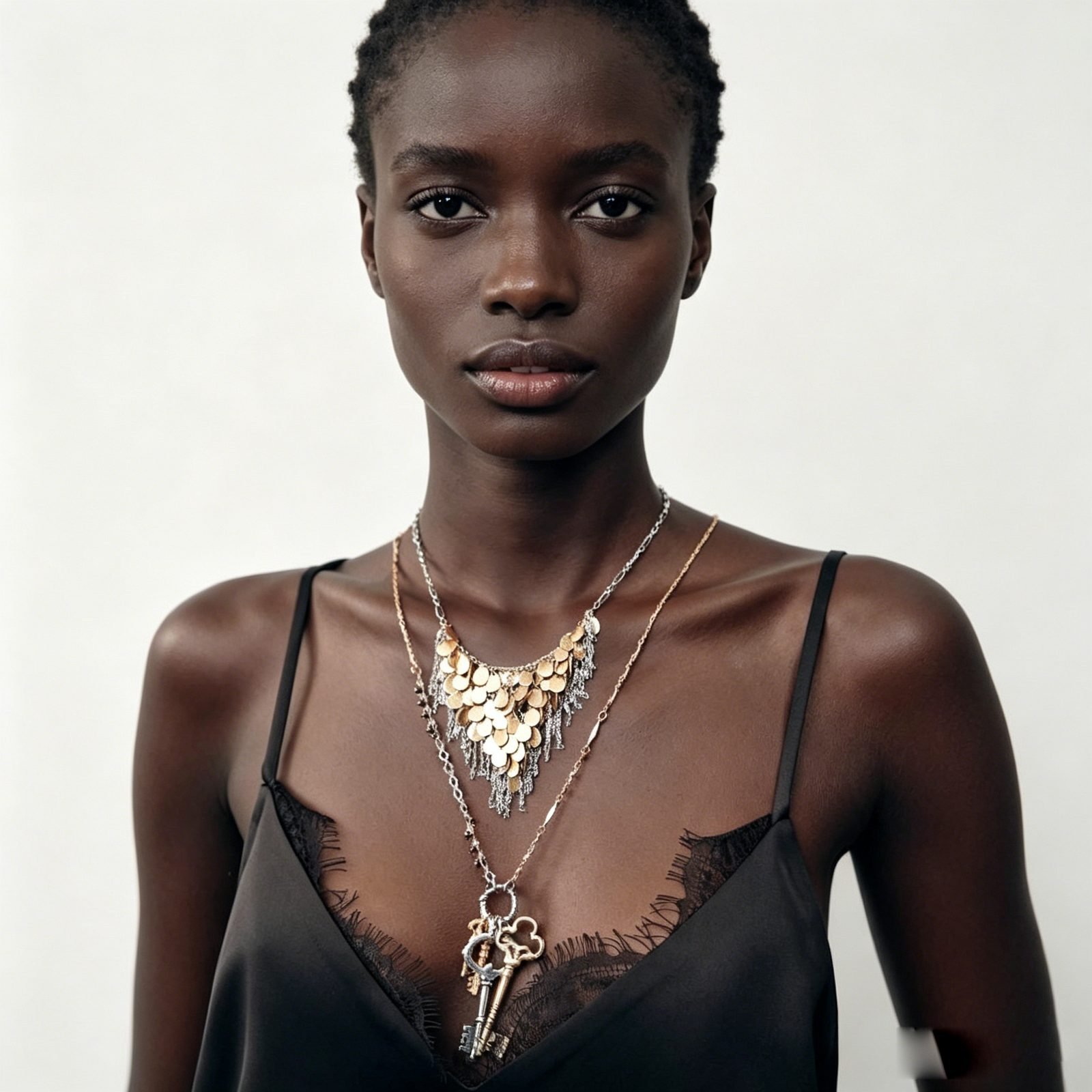 Dewdrop Key Jewelry Set - view 1