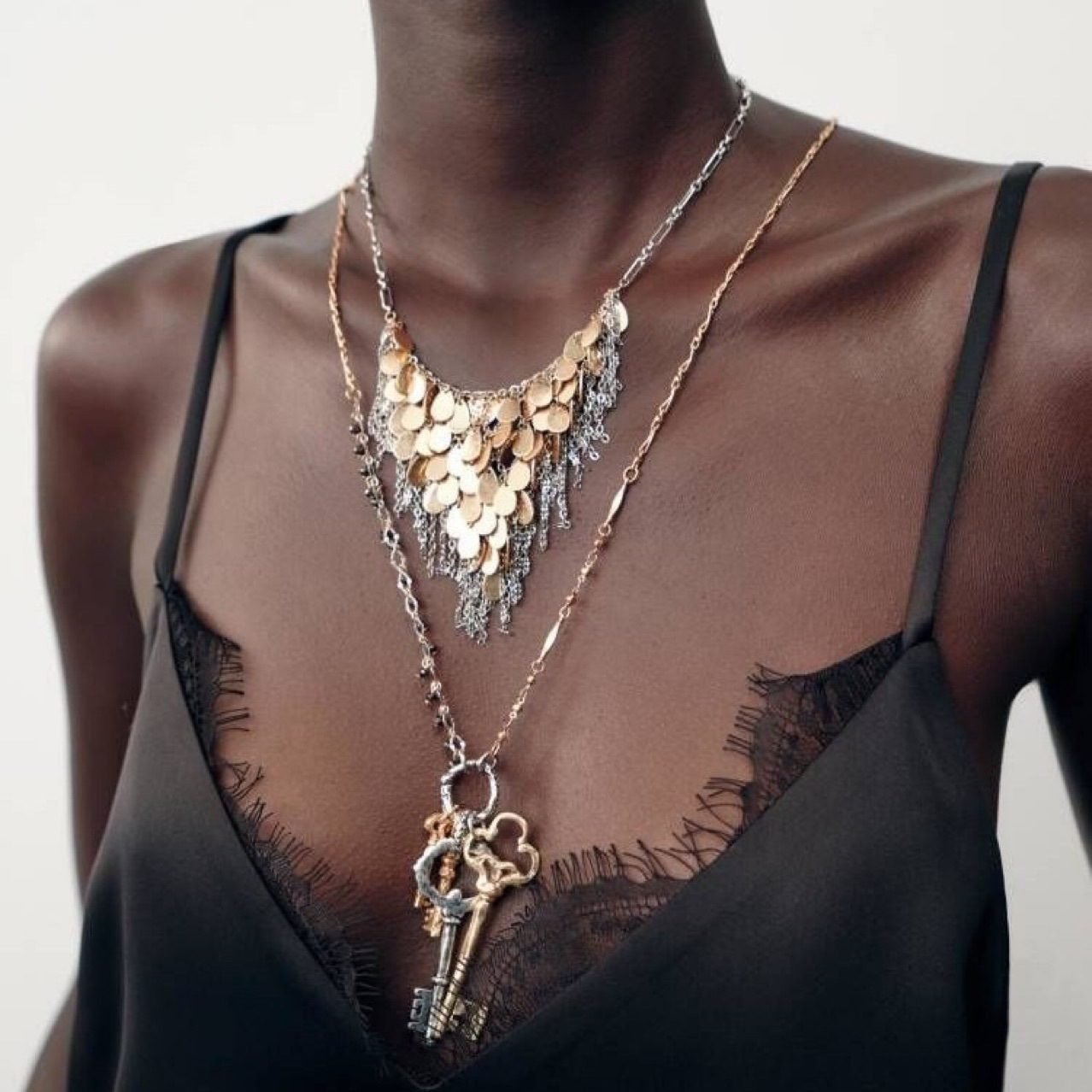 Dewdrop Key Jewelry Set - view 3