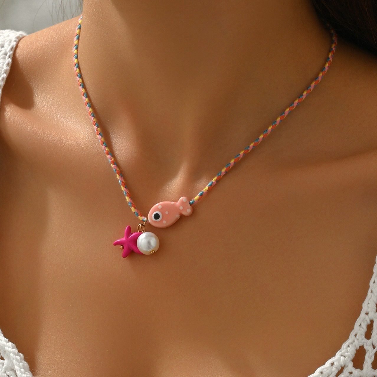 Starfish Shell Necklace - view 5