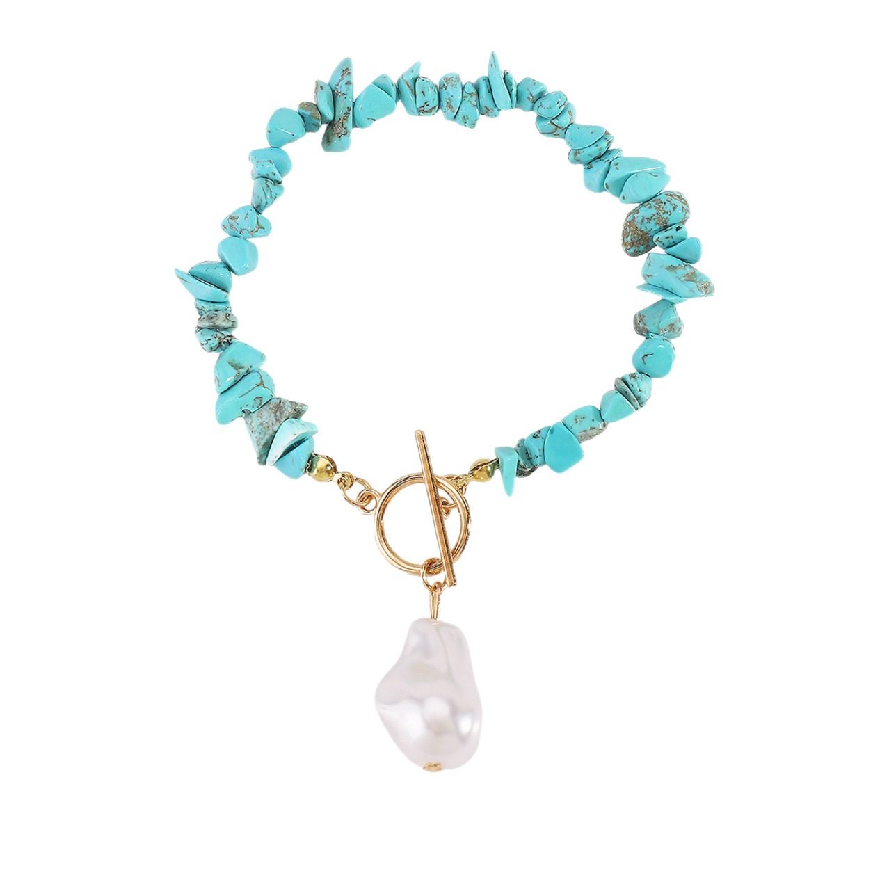 Pearl Baroque Jewelry Set - view 5