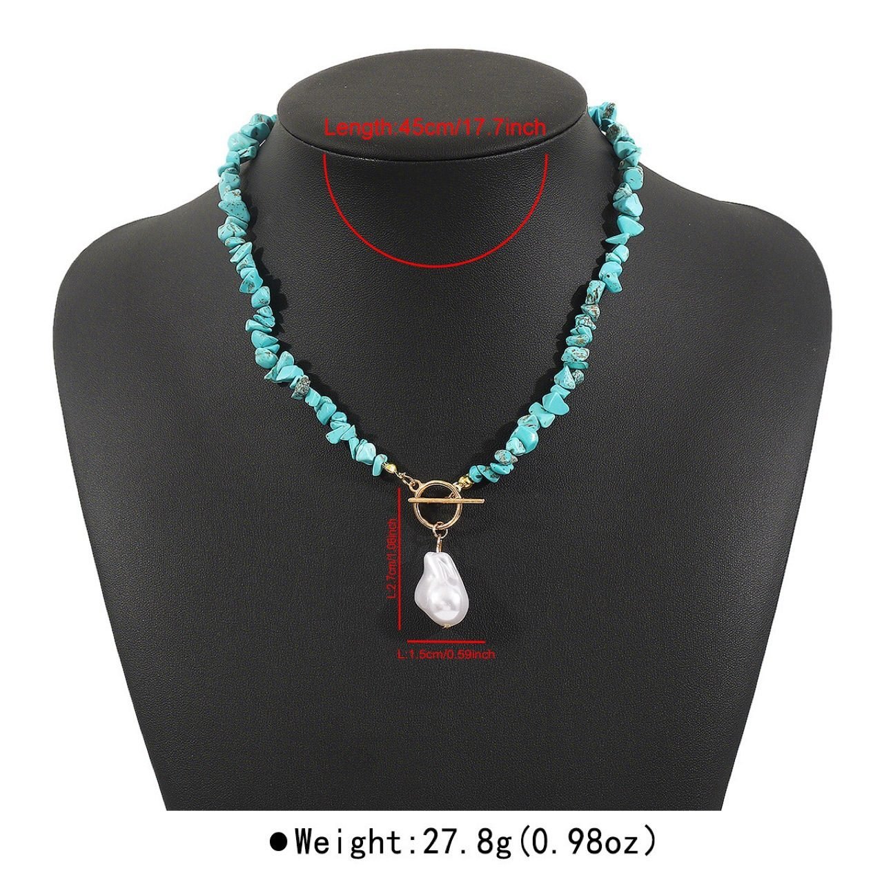 Pearl Baroque Jewelry Set - view 6