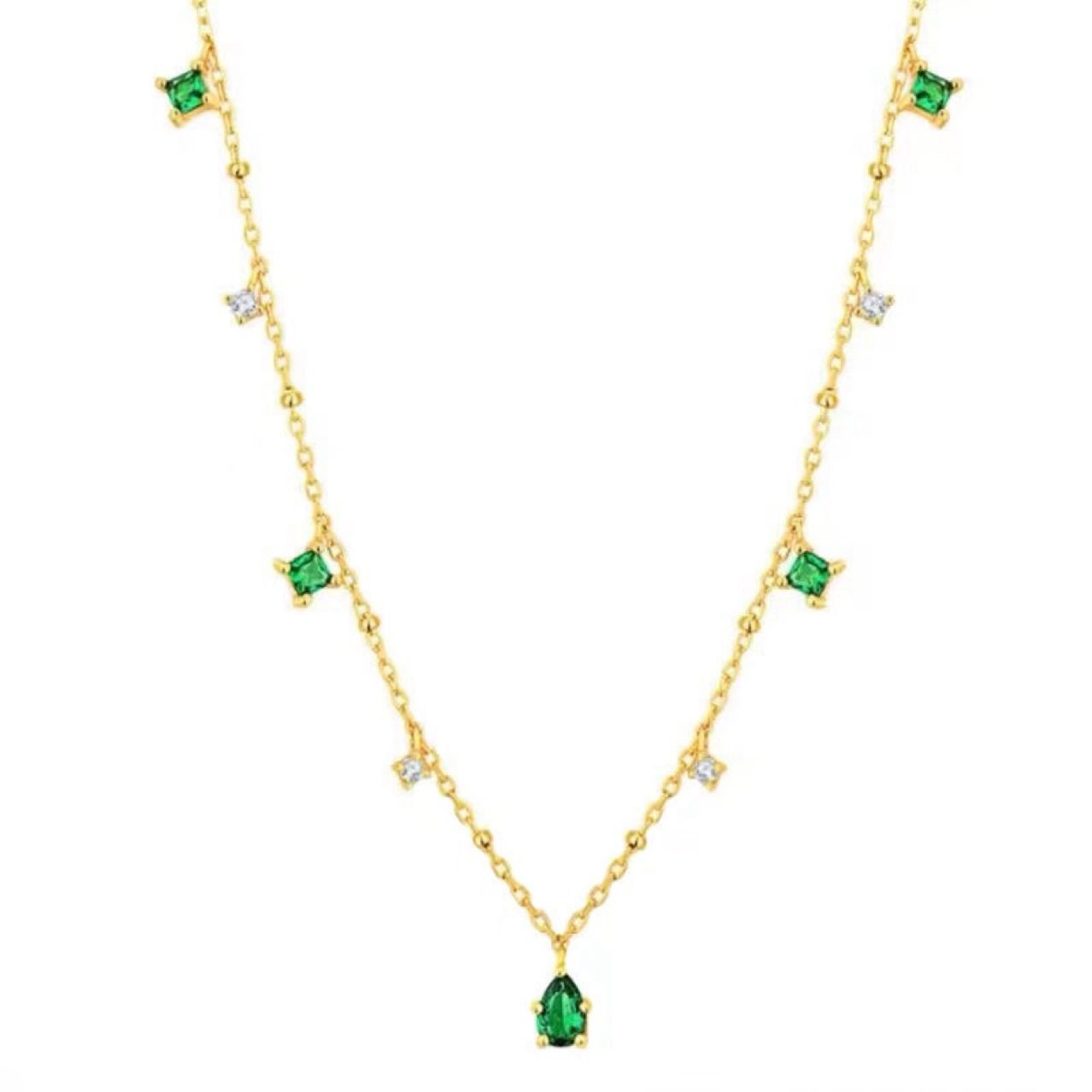 Dewdrop Crystal Necklace - view 7
