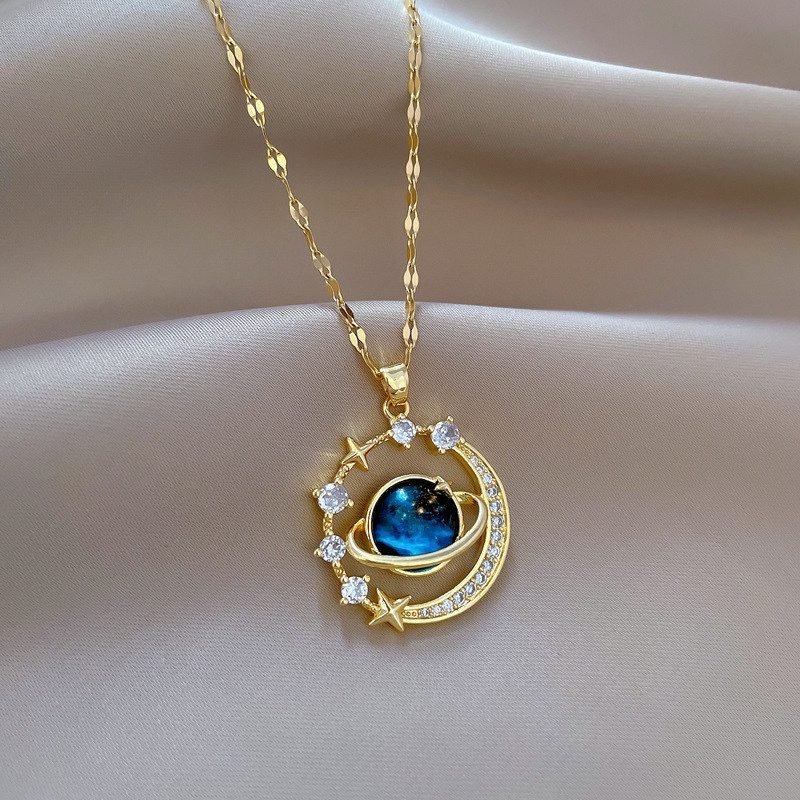 Celestial Crystal Pendant Necklace - view 4