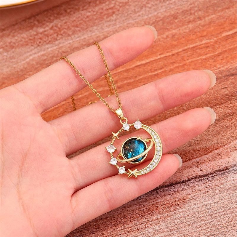 Celestial Crystal Pendant Necklace - view 5