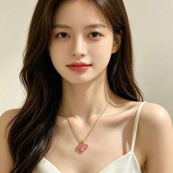 Heart Pendant Necklace - view 1