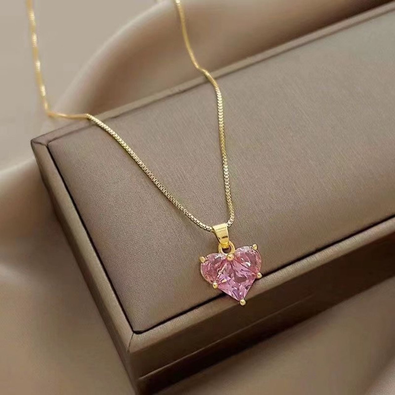 Heart Pendant Necklace - view 3