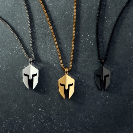 Modern Pendant Necklace - view 1