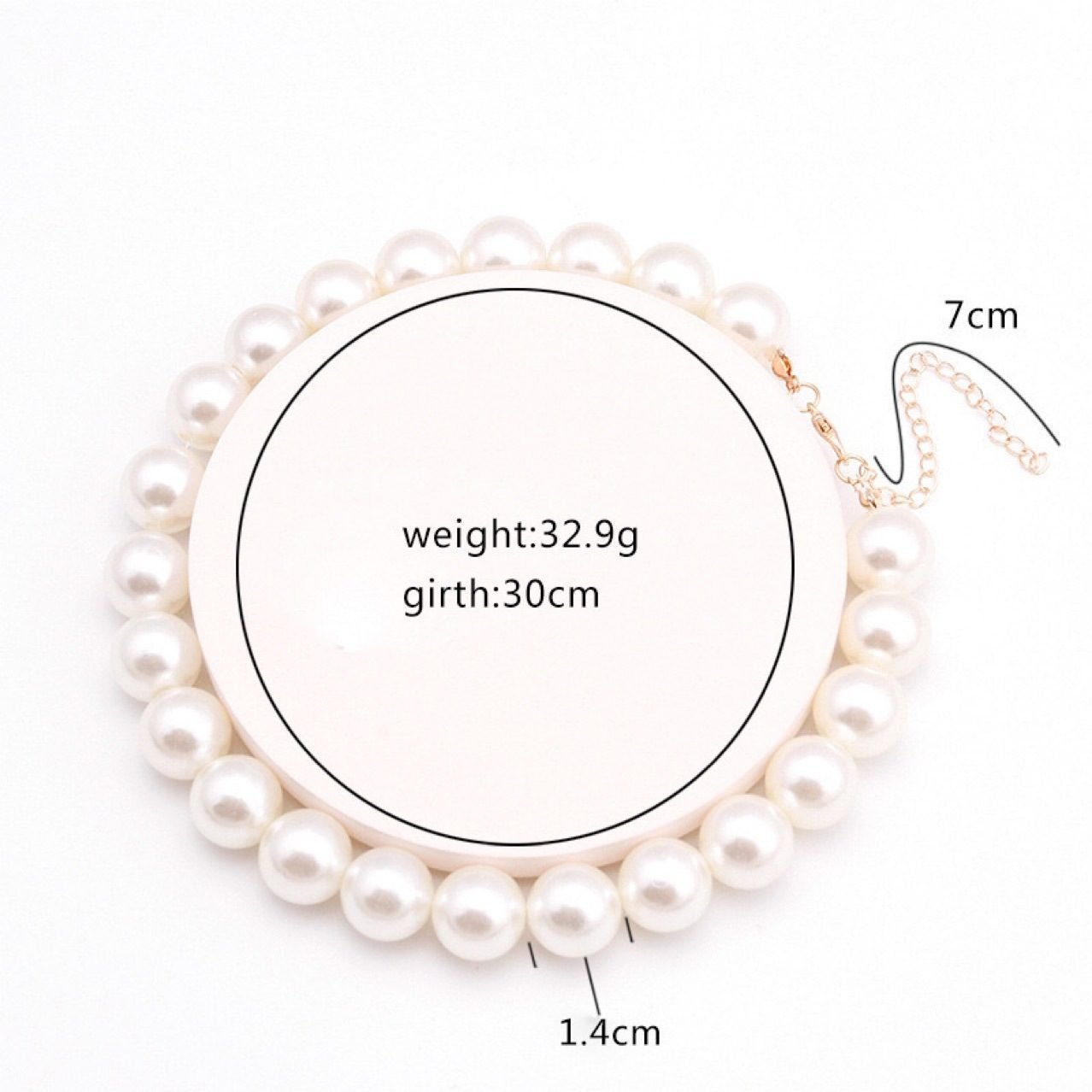 Pearl Pendant Necklace - view 1