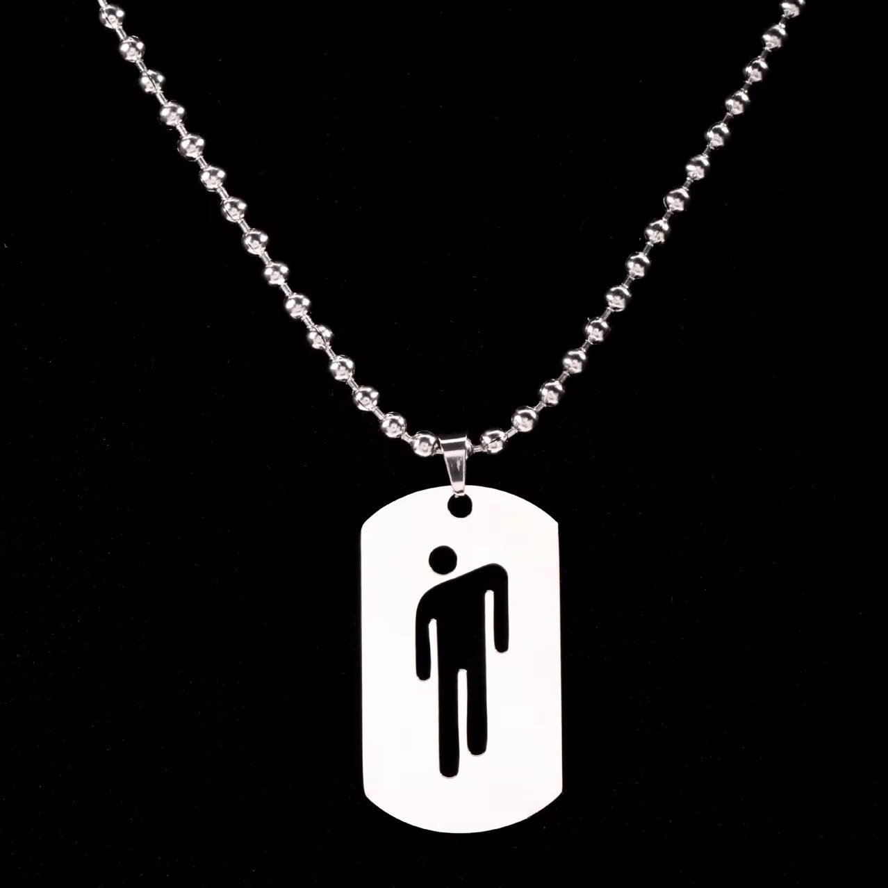 Minimal Pendant Necklace - view 1