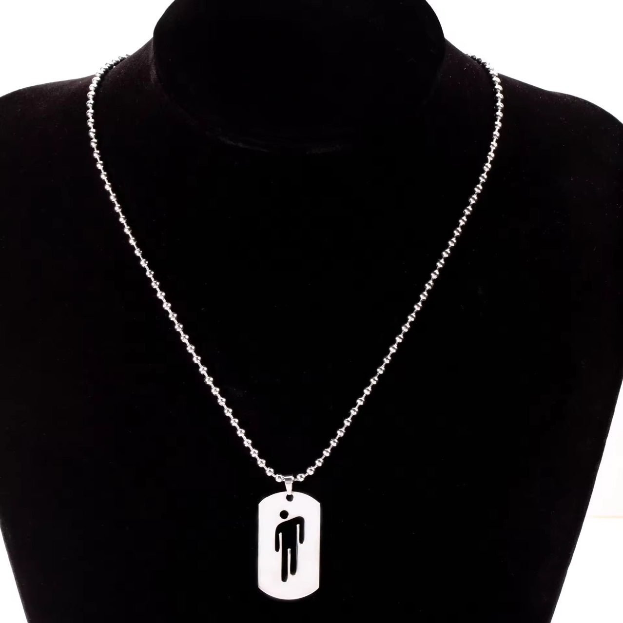 Minimal Pendant Necklace - view 2