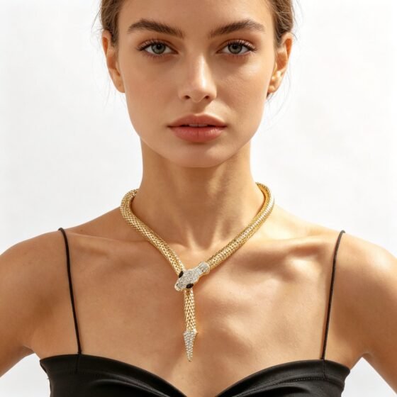 Serpent Necklace - view 1
