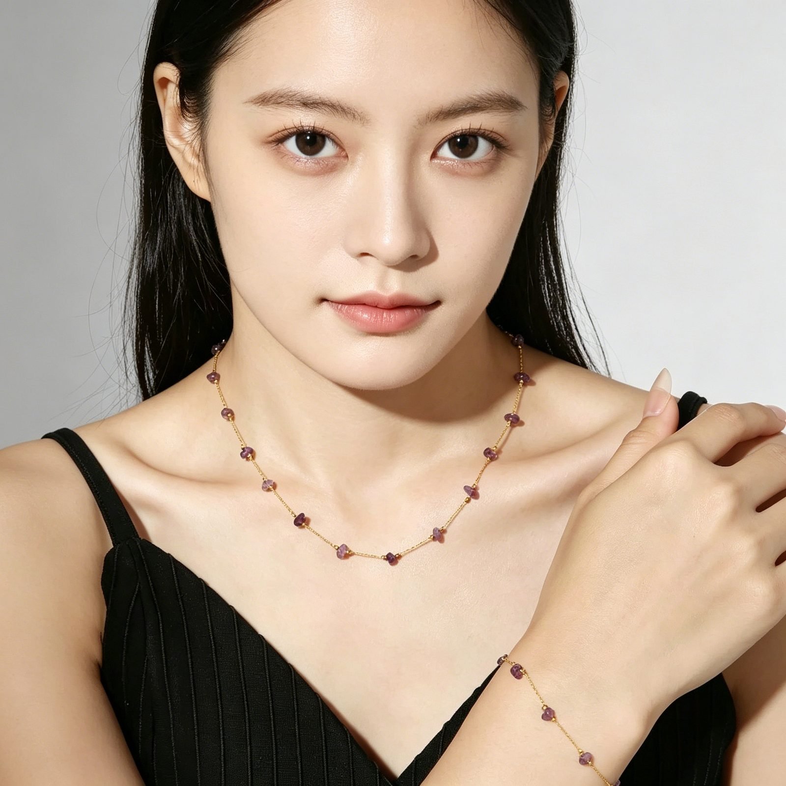 Sculptural Jewelry Set - view 1